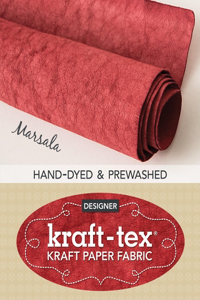 Kraft-Tex Marsala Hand-Dyed & Prewashed