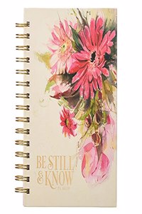 Large Wire Journal Be Still &