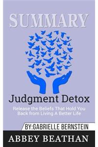 Summary of Judgment Detox