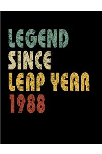 Legend Since Leap Year 1988