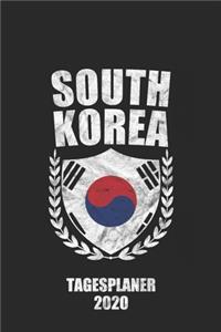 Tagesplaner 2020 South Korea
