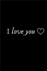 i love you