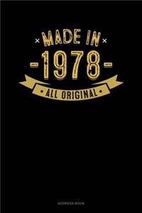 Made In 1978 All Original