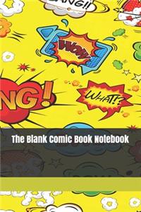 The Blank Comic Book Notebook