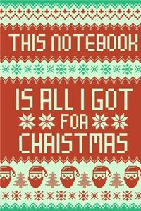 This notebook is all i got for christmas