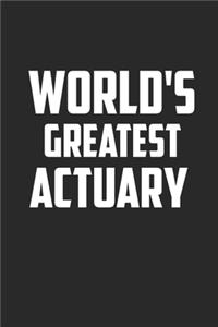 World's greatest Actuary