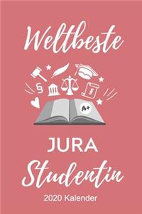 Weltbeste Jura Studentin 2020 Kalender