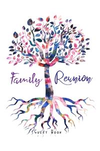 Family Reunion Guest Book