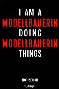 Notizbuch für Modellbauerin