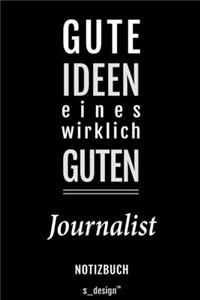 Notizbuch für Journalisten / Journalist / Journalistin