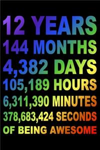 12 Years Of Being Awesome