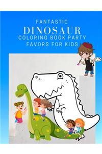 Fantastic Dinosaur Coloring Book Party Favors For Kids