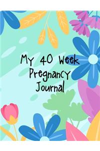 My 40-Week Pregnancy Journal