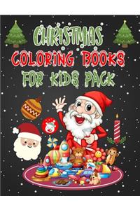 Christmas Coloring Books For Kids Pack