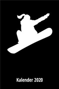 Snowboarding Girl Kalender 2020