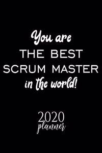 You Are The Best Scrum Master In The World! 2020 Planner