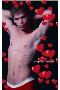 sexy cupid's Valentine's creative blank journal