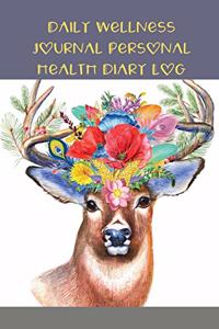 Daily Wellness Journal Personal Health Diary Log