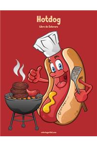 Hotdog Libro da Colorare 1