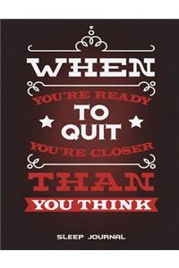 Sleep Journal