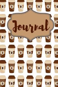 Coffee Cups Notebook