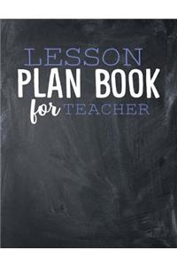 Lesson Plan Book For Teachers
