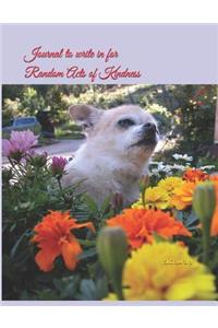 Journal to Write in for Random Acts of Kindness