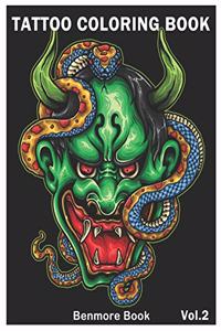 Tattoo Coloring Book