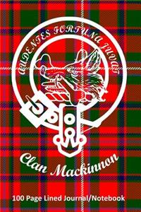 Clan MacKinnon 100 Page Lined Journal/Notebook