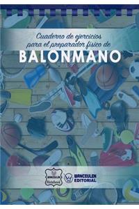 Cuaderno de Ejercicios para el Preparador Físico de Balonmano