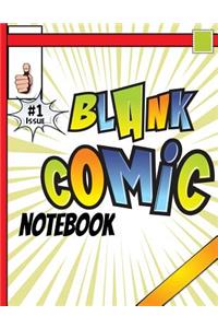 Blank Comic Notebook