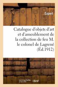Catalogue d'Objets d'Art Et d'Ameublement, Porcelaines de Chine, Meubles Chinois Et Européens