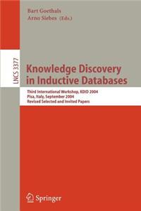 Knowledge Discovery in Inductive Databases