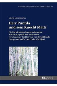 Herr Puntila und sein Knecht Matti