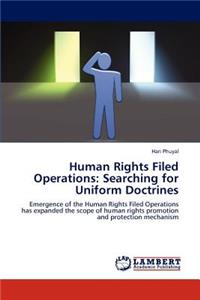 Human Rights Filed Operations