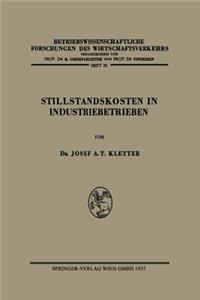 Stillstandskosten in Industriebetrieben