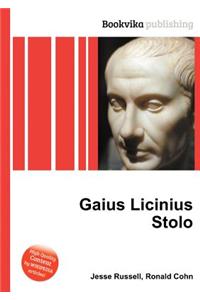 Gaius Licinius Stolo