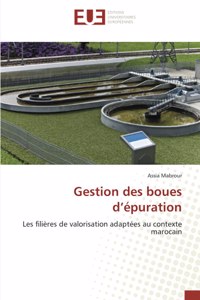 Gestion des boues d'épuration