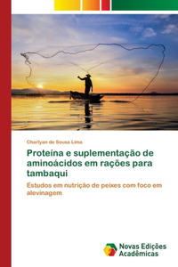 Proteína e suplementação de aminoácidos em rações para tambaqui