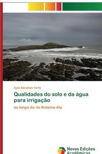 Qualidades do solo e da água para irrigação