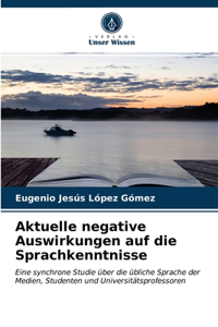 Aktuelle negative Auswirkungen auf die Sprachkenntnisse