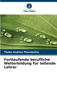 Fortlaufende berufliche Weiterbildung für leitende Lehrer