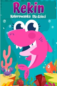 Kolorowanka z rekinami dla dzieci