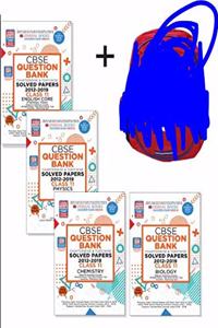 Oswaal CBSE Question Bank Class 11 (Set of 4 Books) English Core, Physics, Chemistry & Biology (For March 2020 Exam)(Free Bag worth INR 699)