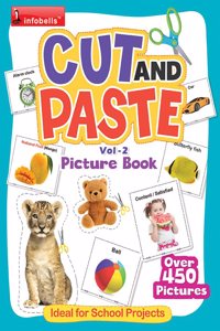 Cut & Paste Picture Book For Children | Picture Book Collections for Eary Learning Vol. 2