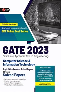 GATE 2023 Computer Science and Information Technology - 33 Years Topic wise Previous Solved Papers