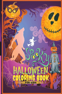 Spooky Halloween Coloring Book for Kids