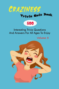 Craziness Trivia Quiz Book