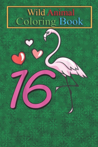 Wild Animal Coloring Book