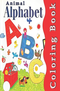 Animal Alphabet ABC Coloring Book For Kids